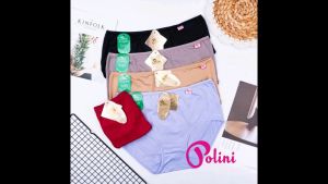 LUSINAN | Celana Dalam Wanita POLINI 1238 Bahan Katun Kualitas Premium / CD Dalaman Cewek SUPER LEMBUT