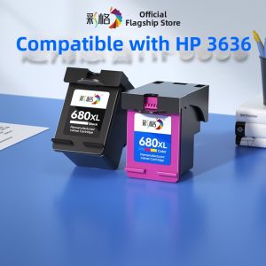 CHG | Color Black Ink Cartridge for HP DeskJet 3636 Continuous Ink System