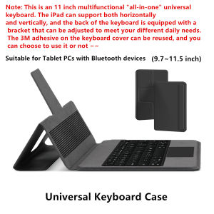 AJIUYU | AJIUYU Touchpad Keyboard Case For Lenovo Tab K10 M11 K11 Plus Idea Tab 11 Xiaoxin Pad 11 Tablet Backlight Keyboard Stand Cover