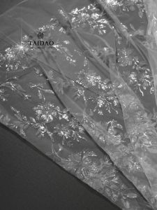 Vải Ren Thêu Hoa Tươi Rực Rỡ Vải Lấp Lánh Vải Vá Váy Tiên Nữ Vải Vá Váy Dạ Hội Vải Trang Trí Vải Trang Trí