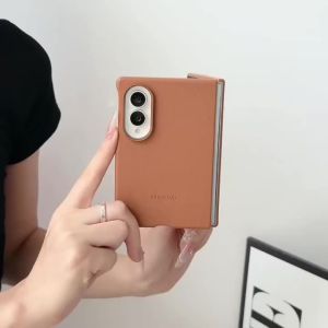 Samsung | Ốp Điện Thoại Da Cao Cấp Sang Trọng Cho Samsung Galaxy Z Fold8 5G Chống Sốc Toàn Diện 360 Độ ° Vỏ Bảo Vệ Dạng Gập Có Hộp
