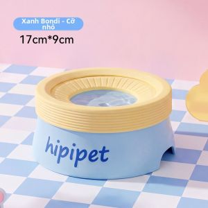 Hipidog | Bát nước nổi chống đổ chống ướt miệng bát uống nước cho chó mèo nhỏ