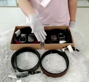 4444 ของแท้ 💯% เข็มขัด COACH 91309 SKINNY BUCKLE CUT-TO-SIZE REVERSIBLE DRESS Belt 32MM (SVFD2)