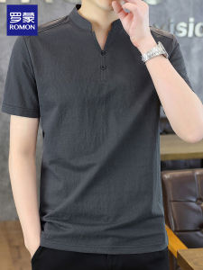 ROMON | Mens Summer Icy Silk T Shirt