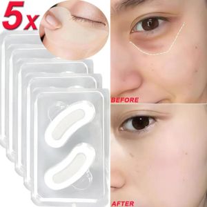  【Grilrigrin】5PCS Eye Patches Hyaluronic Acid Micronedle Eye Pad Moisturize Cosmetics Eye Circle Mask Fine Face Removal Dark Lines Eye Moisturizing Products ﻿