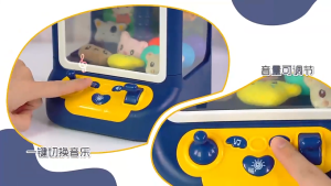 Máy Gắp Thú Mini Đa Năng 🎀 Quà Tặng Sinh Nhật Độc Đáo Cho Bé – Tặng Kèm 20 Đồ Chơi