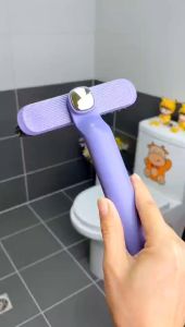 แปรงขัดปรับหัวได้ พร้อมที่คีบผม หมุนได้360° แปรงขัดห้องน้ำ แปรงขัดพื้น แปรงล้างห้องน้ำ ที่ขัดห้องน้ำ ที่ล้างห้องน้ำ แปรงทำความสะอาดอเนกประสงค์