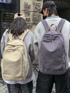 กระเป๋าเป้สะพายหลังผ้าใบความจุขนาดใหญ่สำหรับเด็กและเยาวชน กระเป๋าใส่โน้ตบุ๊ก 16 นิ้ว กระเป๋าเดินทางแบบลำลองสำหรับทั้งชายและหญิง