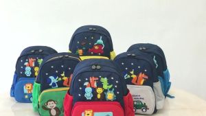 Cute Zoo Kids Backpack for Boys and Girls Toddler Backpack Waterproof Preschool Kindergarten Age 3-6