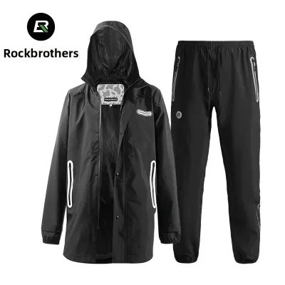 RockBros | Áo Mưa Chống Thấm Nước và Gió Có Thể Mở Rộng cho Xe Đạp Xe Điện Xe Máy