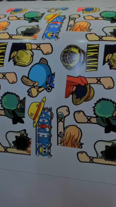 Sticker Pack Luffy One Piece Nakama Series - Stiker Onepiece Zoro Sanji Nami Usup Chopper