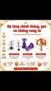 [ Hàng Xịn Giá Tốt CHÍNH HÃNG ] Bộ tăng chỉnh THẲNG và GÓC tăng chỉnh CHỐNG RUNG TỦ
