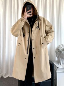 JIARONG | Korean Style Fashion Loose Hooded Cape Coat
