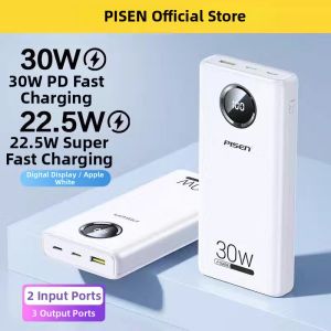 pisen | 20000mAh PD30W Fast Charging Portable Power Bank