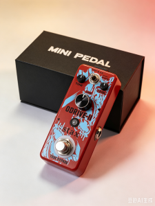 STAX LEF-302B ODRIVE-II TS Overdrive Pedal Dual Warm/Hot Mode True Bypass Mini Metal Guitar Warm Drive Effect