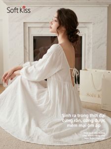 High Quality Pure Cotton Sleep and Bath Dress