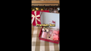 Beo Gift Premium Gift Box Knitting Crochet in Pot Flower Surprise Gift Set For Girl Girlfriend Birthday Mother Valentine Anniversary Graduation Hadiah Bunga
