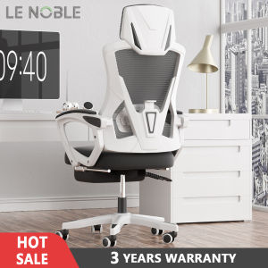 LENOBLE Office Chair Gaming Chair with foot-rest Kerusi Gaming Murah Cushion Computer Chair - 3 Years Warranty