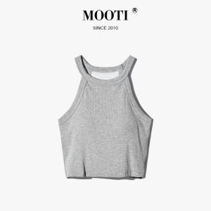 Mooti | Padded Halter Crop Top