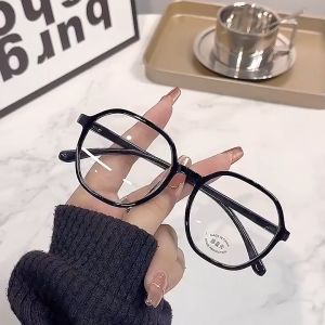 Kcamata Baca Lensa Wanita Anti Radiasi Kacamata Korea Plus +100 sd +300 Reading Glasses