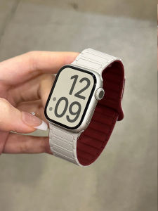 Uhada | Winter Suitable High-end Design Women Silicone Magnetic Apple Watch Band