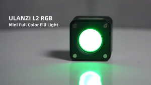 ULANZI L2 RGB Mini LED Light COB Magnetic Video Vlog Photo 360° Brightness Color Adjustable for Smartphone DSLR GoPro HERO 11 Insta360 ONE DJI OSMO ACTION Camera Content Creators