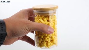 Toples Kaca Penyimpanan Makanan Coffee Storage Glass Jar one two cups - GH1270 / Toples kaca serbaguna dengan berbagai varian ukuran / Toples kaca kedap udara berkualitas dan murah