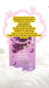 [Sale 40%] 3 hộp 30v Serum Miko Secret Finfer Mafinze Thái Lan