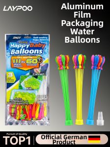 Laypoo | Fast Filling Automatic Knotting Water Balloons Small
