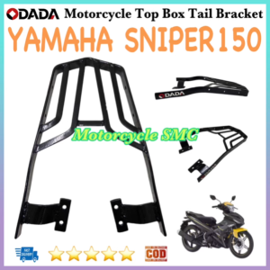 ODADA Top Box Bracket Sniper150/Lc150 125Sniper 155XRM125WAVE125/100Beat FiSmashR150 CARBFI Grab Bar Tail Bracket
