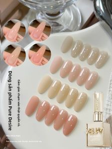 Bộ Sơn Gel Móng Tay Màu Hồng Băng 4 Màu 15ml Bán Vĩnh Cửu Sử Dụng Đèn UV/LED Dành Cho Làm Móng Nghệ Thuật Tại Nhà Và Các Tiệm Chuyên Nghiệp