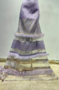 Vải Ren Brocade Organza Nigeria 5 Thước Chất Liệu Jacquard Dát Vàng Kiểu Pháp Châu Phi Dành Cho Đầm Dự Tiệc May Vá Đám Cưới Của Nữ