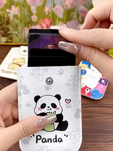 BF-C1314 Dompet Kartu Wanita Karakter Lucu Card Holder Slot Universal Serbaguna / Dompet Pouch