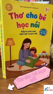 Sách - Thơ Cho Bé Học Nói Bìa Cứng - Giúp Bé Phát triển IQ EQ (cho bé từ 1 tuổi)