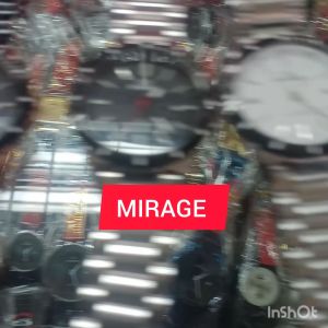 TERLARIS JAM TANGAN PRIA MIRAGE  ANTI AIR PAKET BOX  KARTU GARANSI TANGGAL