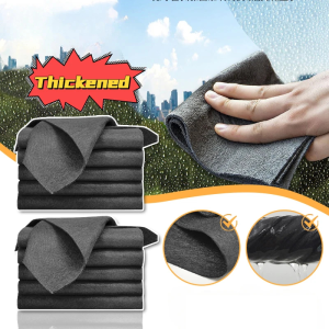 Magic Cleaning Cloths Car Window Mirror Wipe Towels Reusable Microfiber Washing Rags Rag Household Kitchen Clean Tools