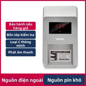 deli | Thiết Bị Kiểm Tra Tiền Mặt Di Động