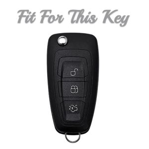 TPU Key Case Cover for Ford Ranger C-Max S-Max Focus Galaxy Mondeo Transit Tourneo Custom Protector Keyless Fob Shell