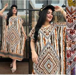 Daster Lowo Kalong Jumbo LD 120 Bahan Rayon Spesial Sogan
