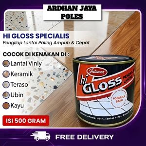Hi Gloss Pengkilap Teraso/Ubin/Lantai Vinyl/Kayu Dan Keramik (Pengganti MAA) - Hi Gloss