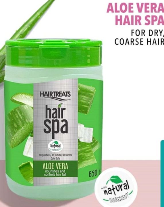 HAIR TREAT (Hair Fall Control Hair Spa Aloe Vera 650g) | Lazada PH