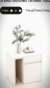 FREESHIP HCM - Tủ Đầu Giường Tab Đầu Giường Gỗ MDF Tatana TG026 - có thiết kế theo yêu cầu