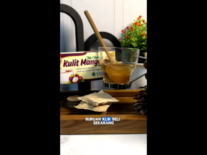 Hikmah Teh Celup Kulit Manggis 20 Kantong Antioksidan Kanker Jantung