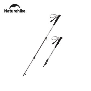 Naturehike ChuXue UL 3-section carbon fiber aluminum alloy trekking pole foldable lightweight strong trekking pole 1 stick