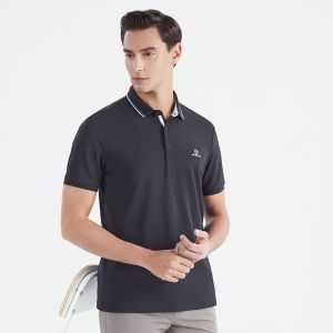 seven7 | Áo Polo Tay Ngắn Chất Lụa Hỗn Hợp Làm Mát