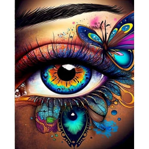 KAYOU | Abstract Painting By Numbers Handmade Canvas Painting Figure DIY Pictures By Numbers Artwork Home Decoration Unframed