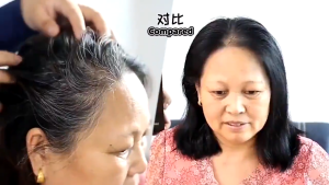 [BUY 1 TAKE 1] Vellsar Herbal Hair Dye Shampoo Non-irritating formular Transform hair Into Natural Color permanent 500ml