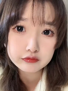 Use for Half A Year Natural Brown Large Diameter 半年抛美瞳舒适自然棕色隐形近视眼镜学生党大小直径