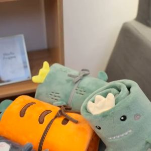 ผ้าห่มนาโน พกพาสะดวก พกติดรถกันหนาวห่ม ออฟฟิศ