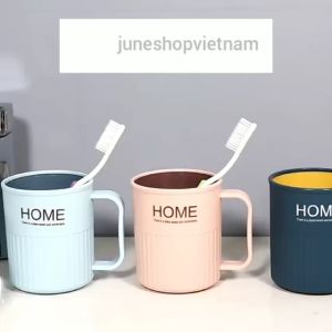 Cốc Ly Uống Nước HOME Ca Đựng Nước Ly Nước Nhựa Có Tay Cầm A4012